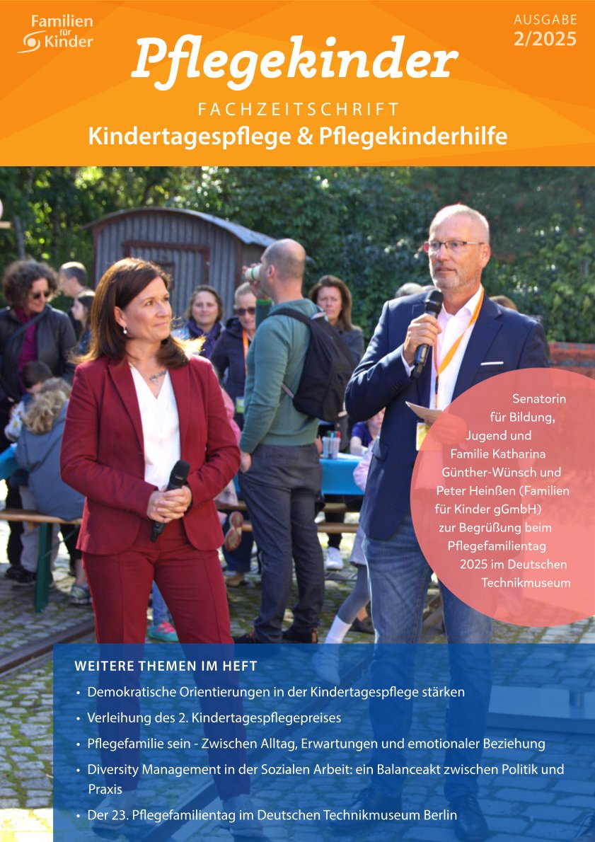 Fachzeitschrift "Pflegekinder" 2/2025